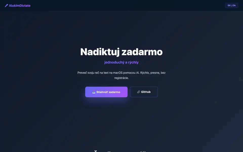 Web Dictate