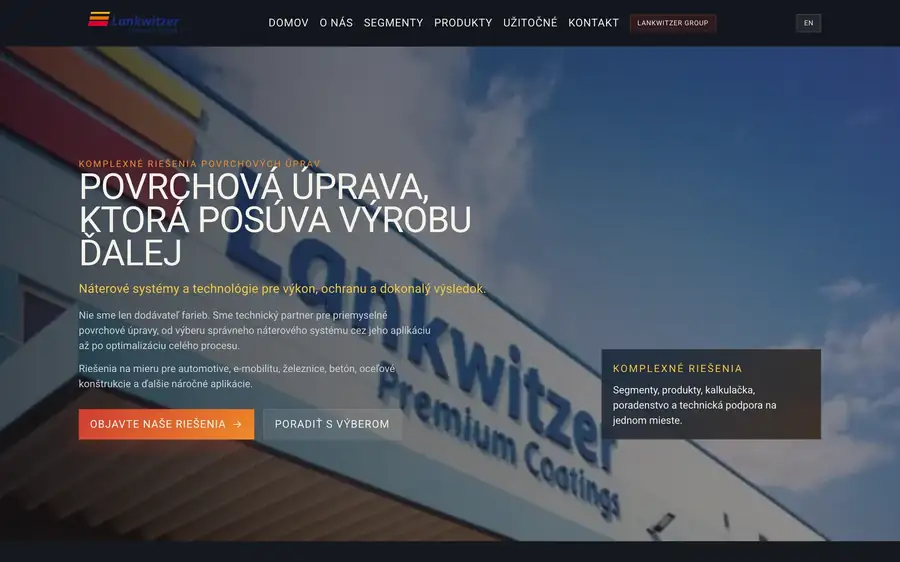 Web Lankwitzer Slovensko